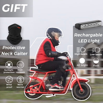 Today's Deal - Top Speed 28 mph - 99cc 4-Stroke