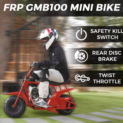 Today's Deal - Top Speed 28 mph - 99cc 4-Stroke